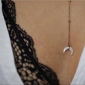 Ettika moon crescent necklace